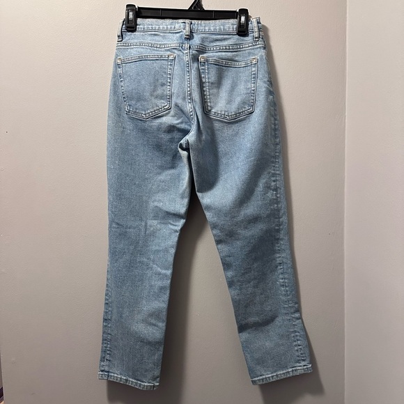 Everlane cheeky jean 26 crop Light Blue denim - Picture 4 of 8